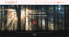 Desktop Screenshot of casentino.it