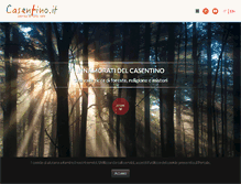Tablet Screenshot of casentino.it